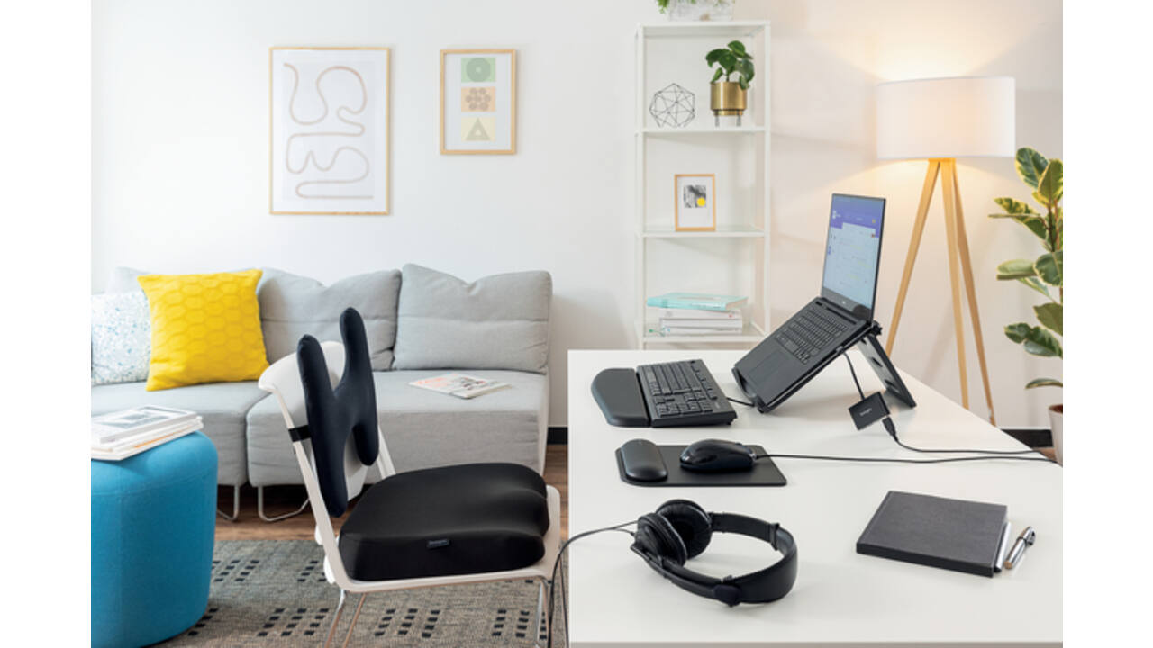 Laptopstandaard Kensington easyriser smartfit grijs