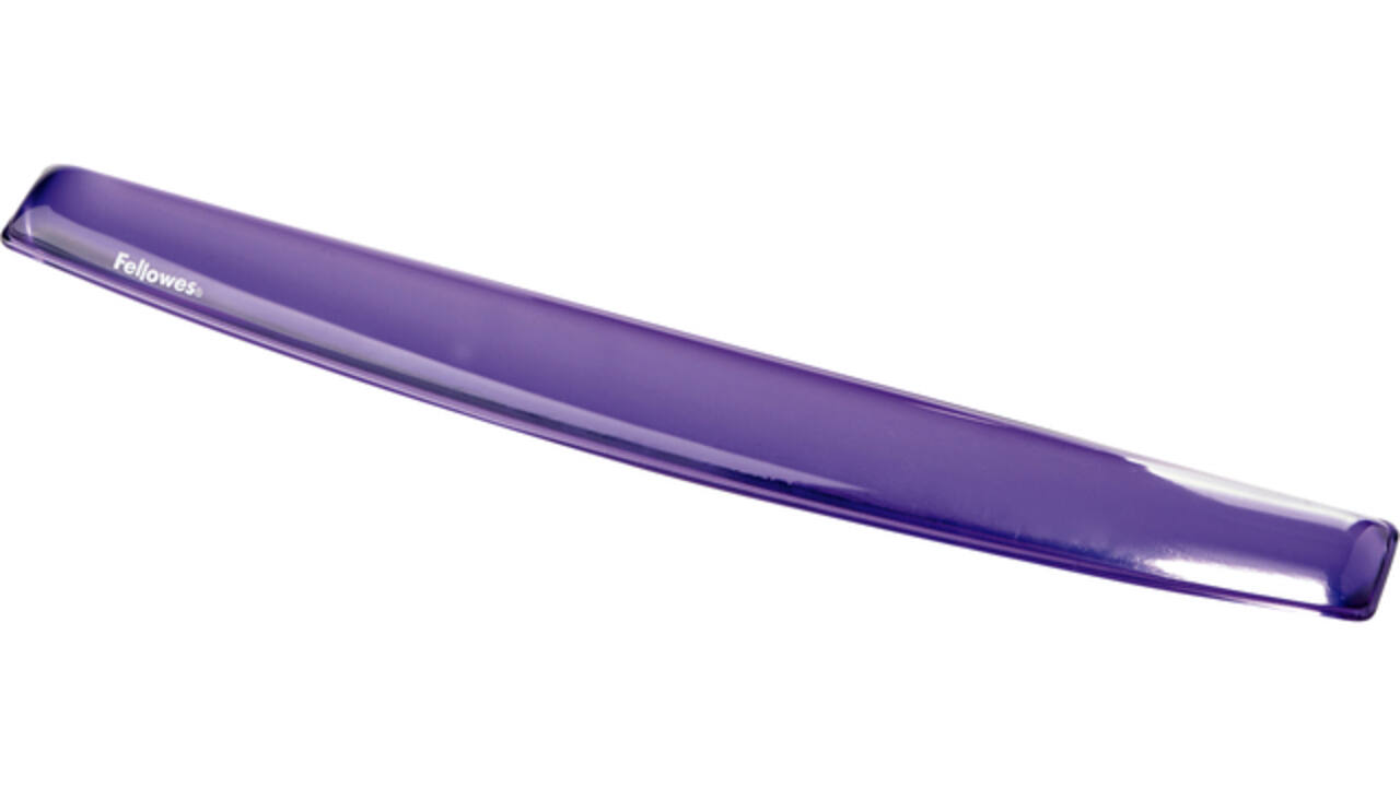 Polssteun toetsenbord Fellowes Crystals gel paars