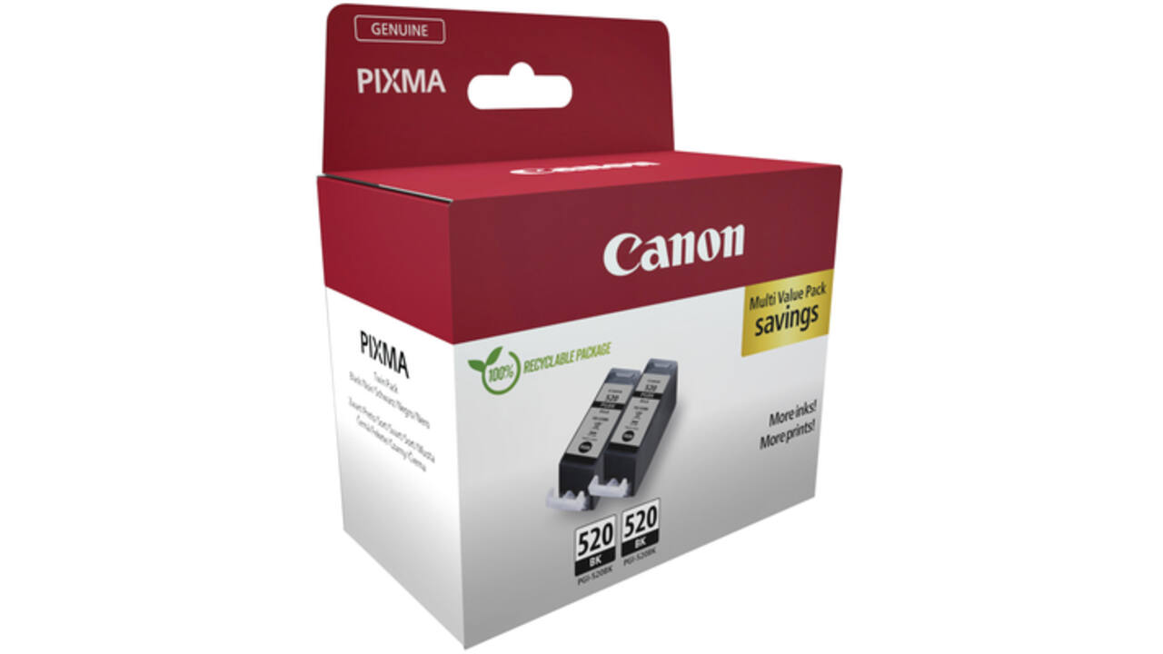 Inktcartridge Canon PGI-520 zwart 2x