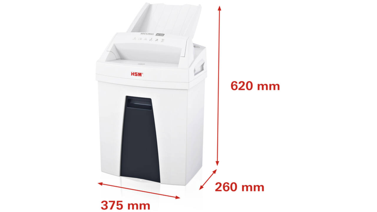 Papiervernietiger HSM Securio AF100 snippers 4x25mm