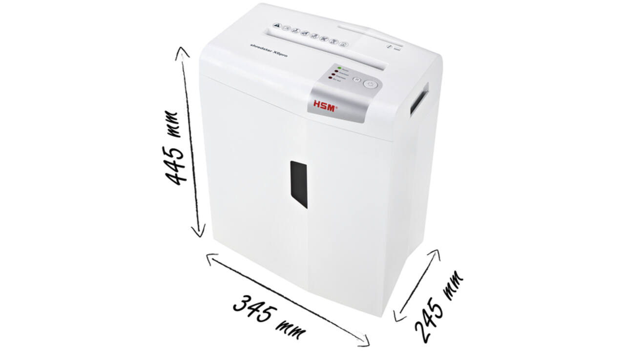 Papiervernietiger HSM Shredstar X6pro snippers 2x15mm