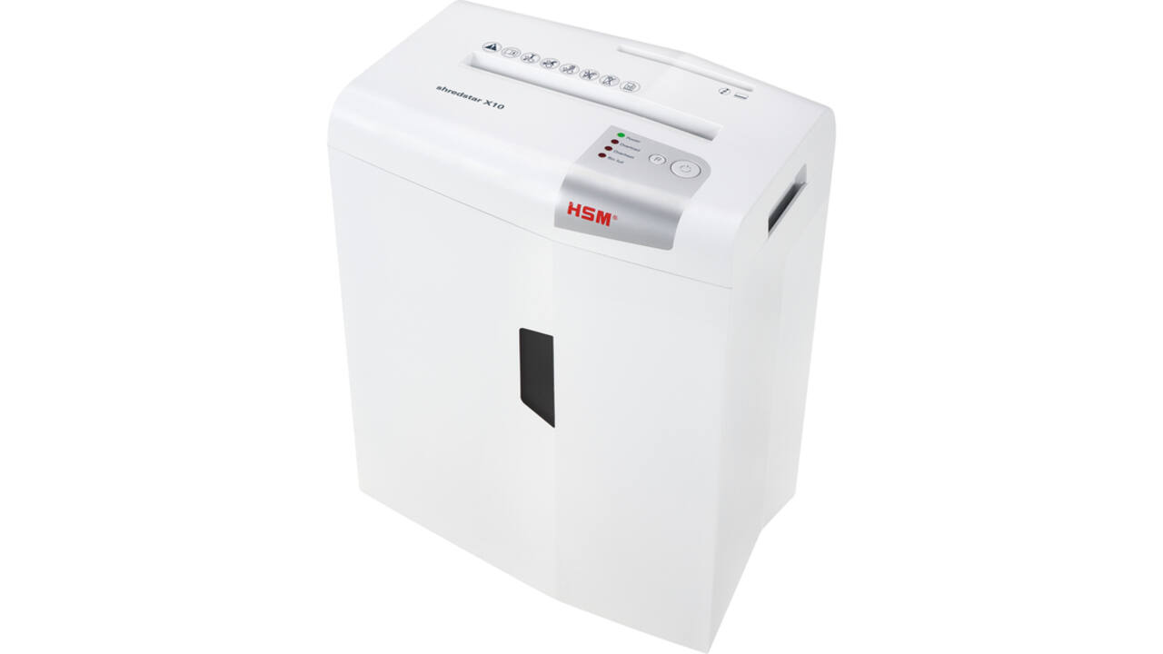 Papiervernietiger HSM Shredstar X10 snippers 4.5x30mm