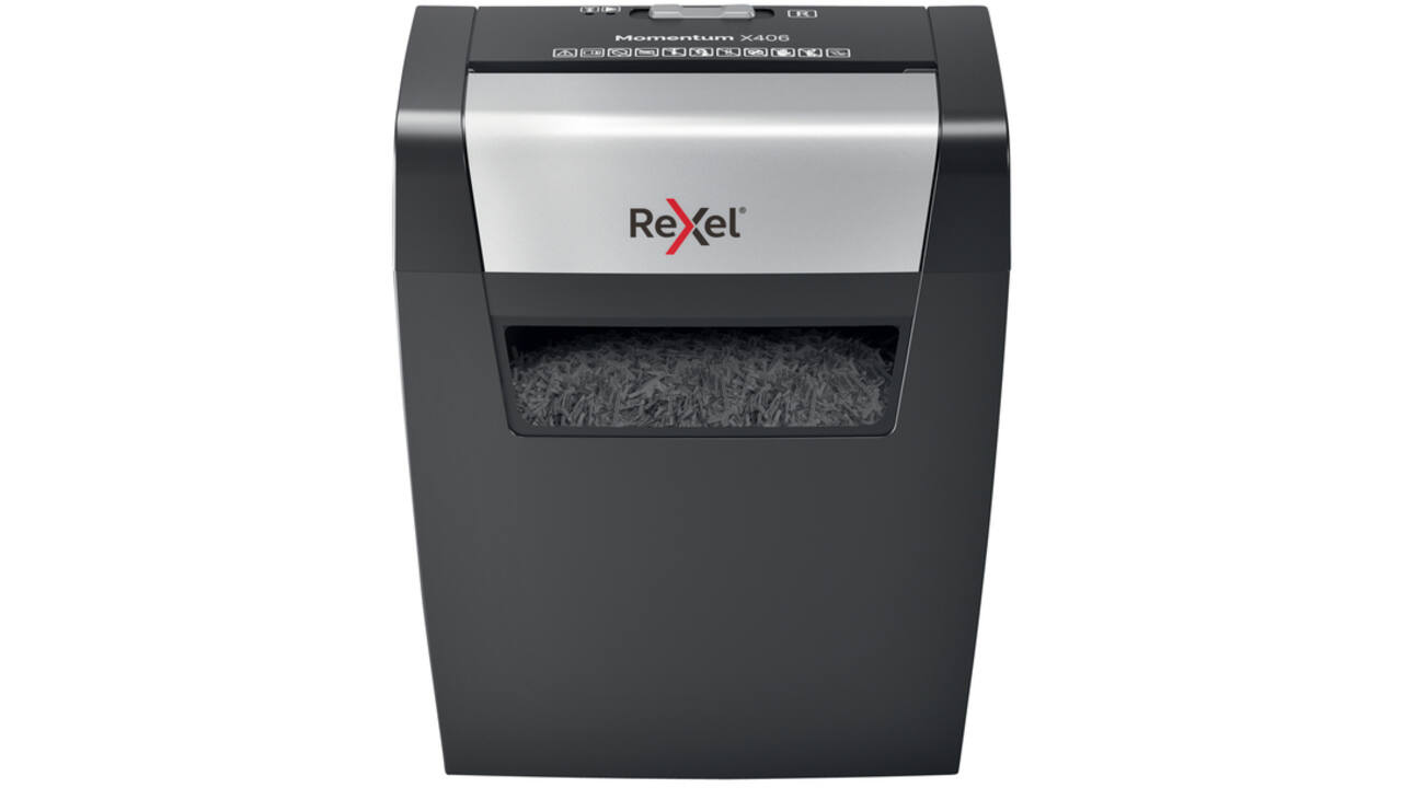 Papiervernietiger Rexel Momentum X406 snippers 4x28mm
