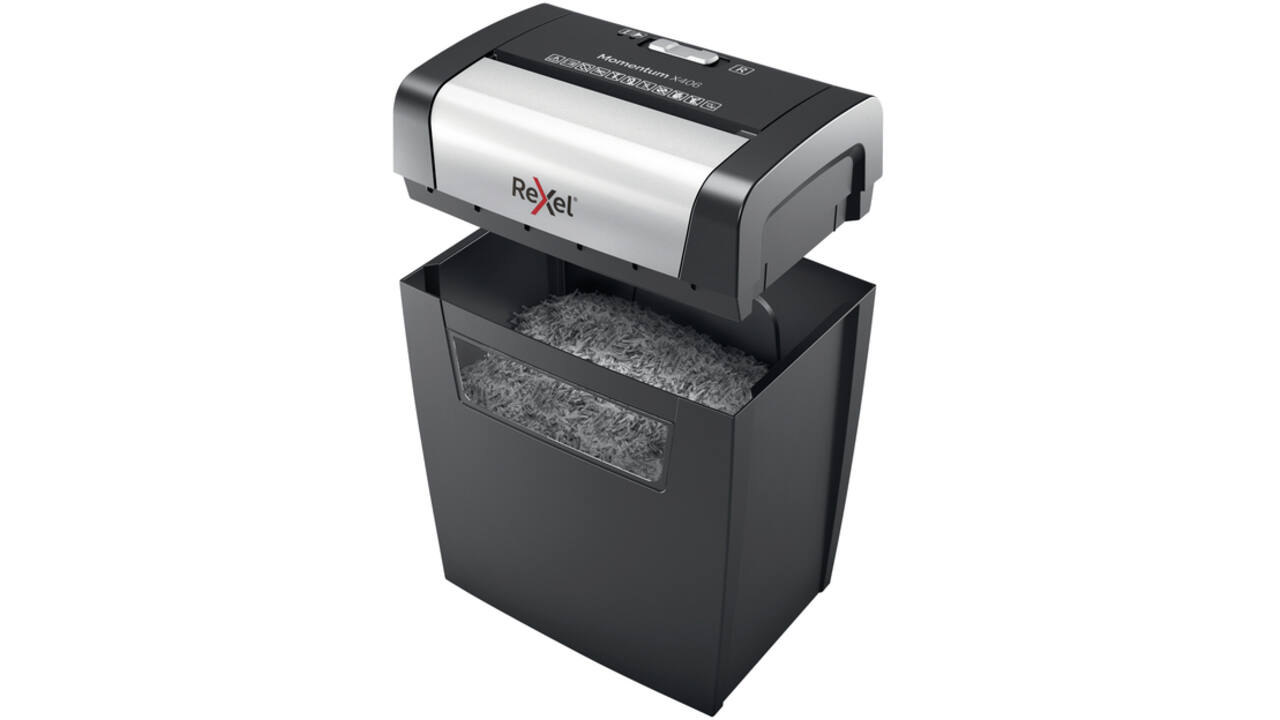 Papiervernietiger Rexel Momentum X406 snippers 4x28mm