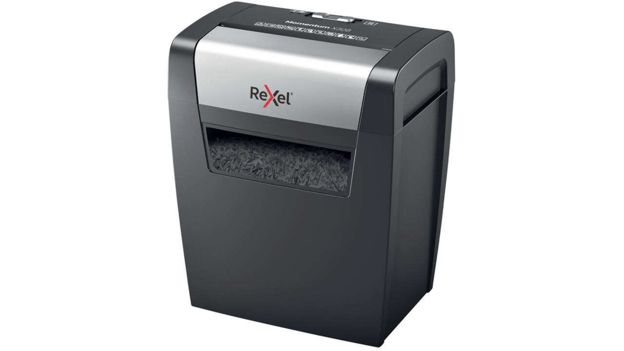 Papiervernietiger Rexel Momentum X308 snippers 5x42mm