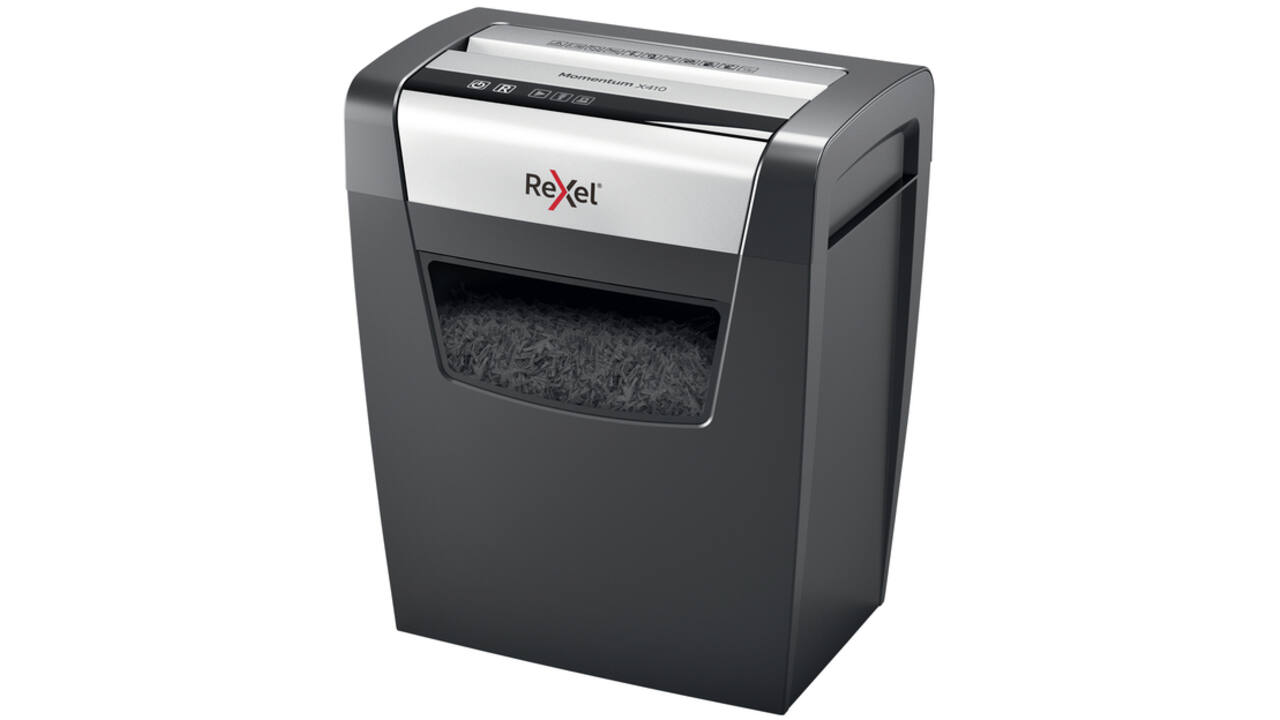 Papiervernietiger Rexel Momentum X410 snippers 4x28mm