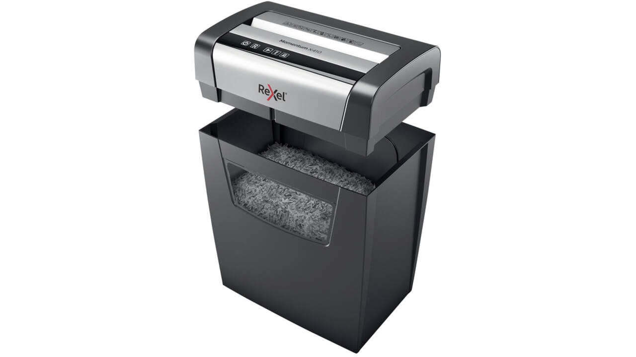 Papiervernietiger Rexel Momentum X410 snippers 4x28mm