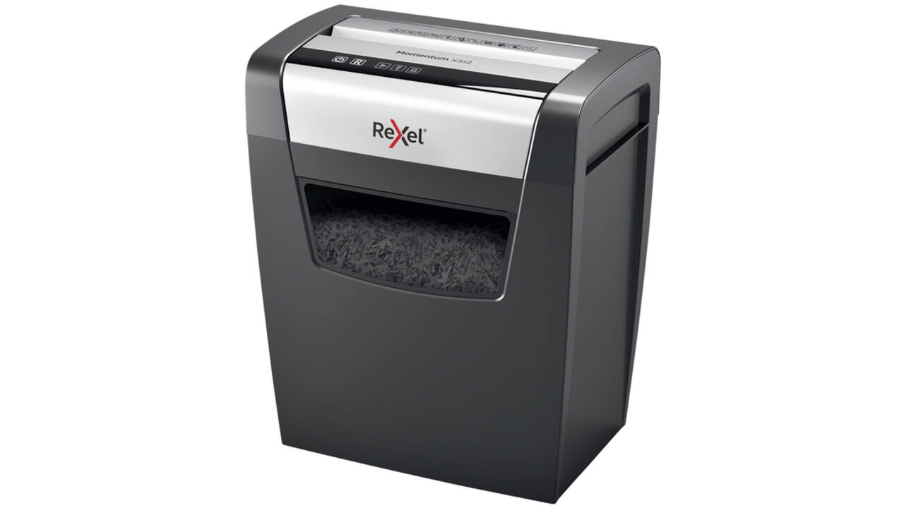 Papiervernietiger Rexel Momentum X312 snippers 5x42mm