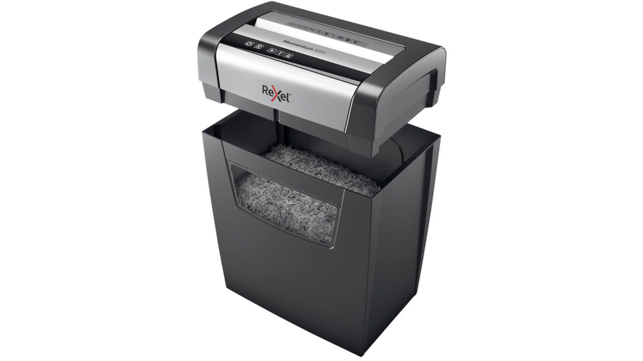 Papiervernietiger Rexel Momentum X312 snippers 5x42mm