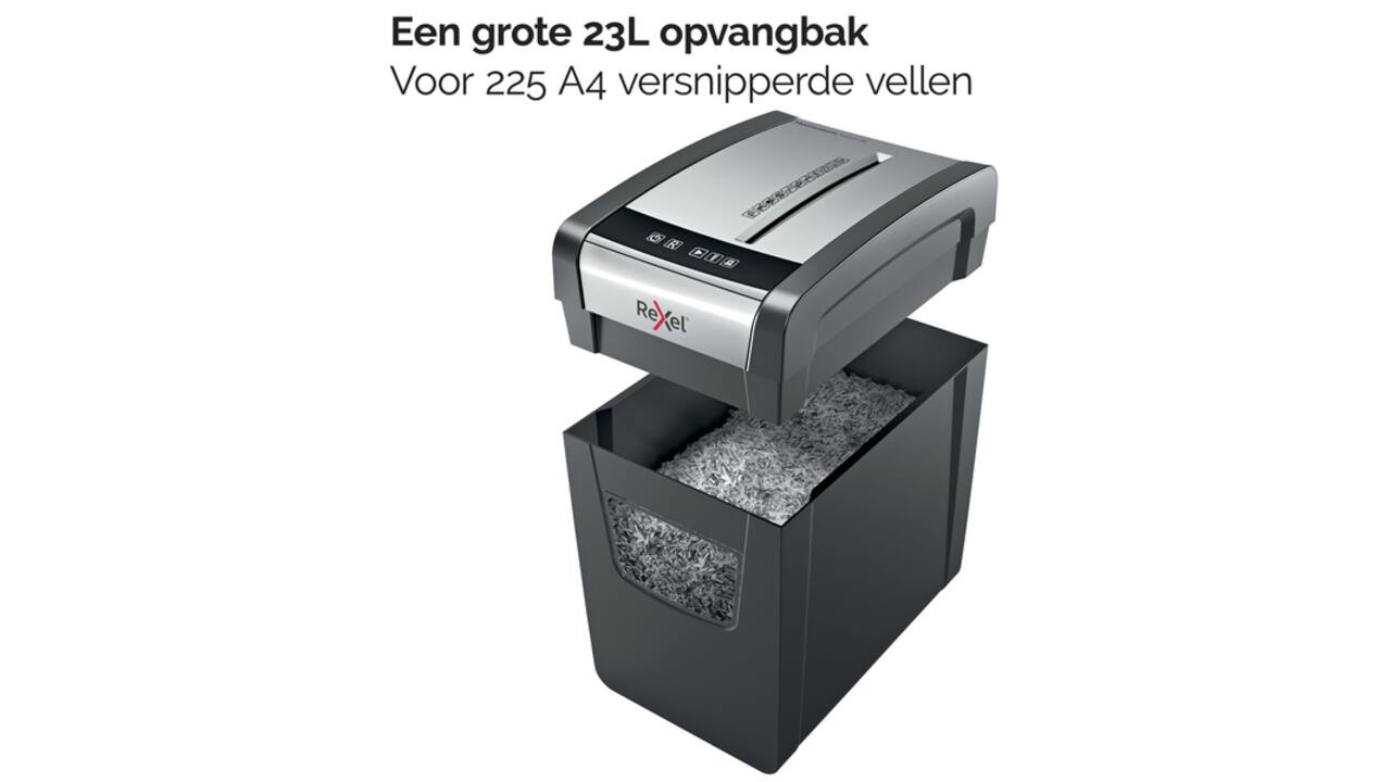 Papiervernietiger Rexel Momentum X410-SL snippers 4x28mm