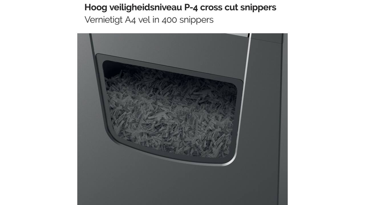 Papiervernietiger Rexel Momentum X410-SL snippers 4x28mm