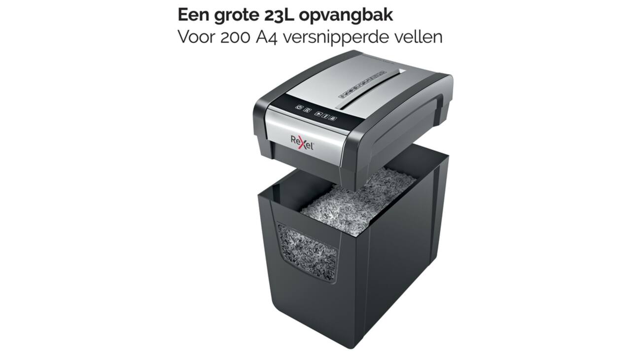 Papiervernietiger Rexel Momentum X312-SL snippers 5x42mm