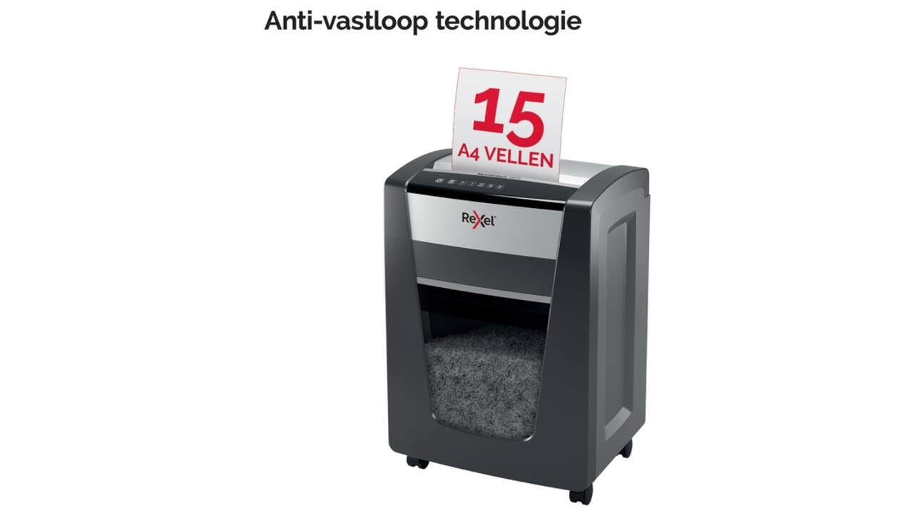 Papiervernietiger Rexel Momentum M515 snippers 2x15mm