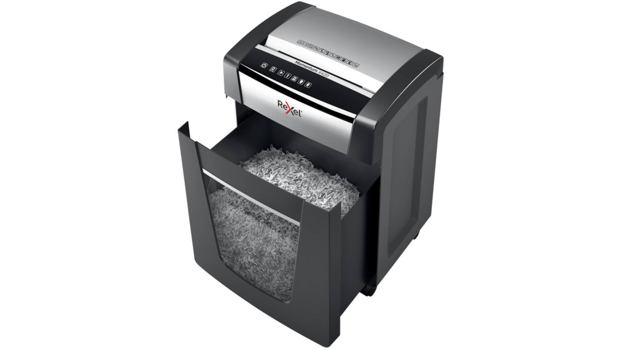 Papiervernietiger Rexel Momentum X420 snippers 4x40mm