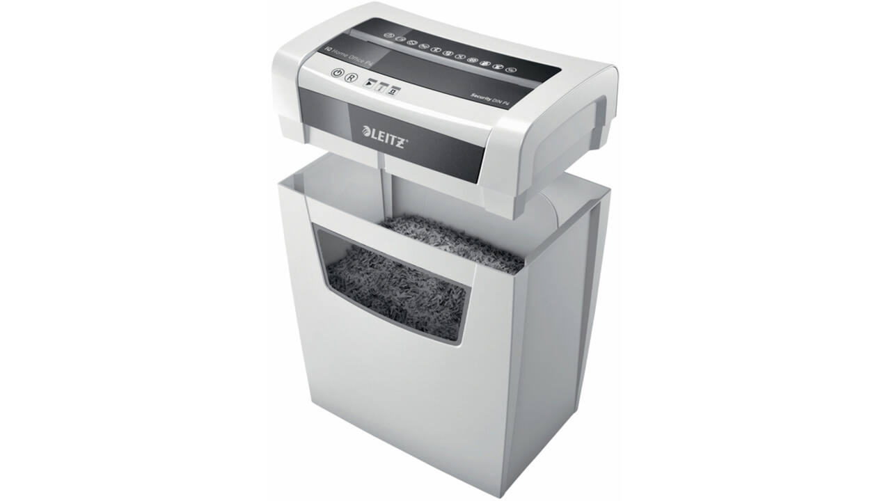 Papiervernietiger Leitz IQ Home Office P4 snippers 4x28mm