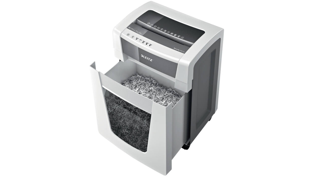 Papiervernietiger Leitz IQ Office Pro P6+ snippers 1x5mm