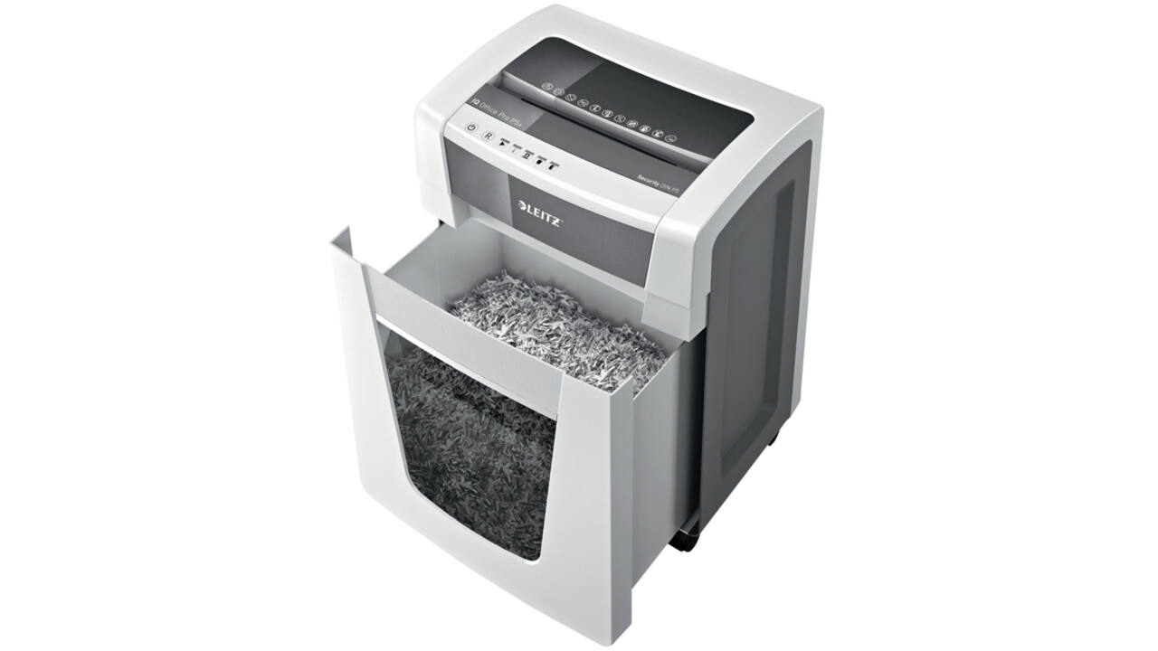 Papiervernietiger Leitz IQ Office Pro P5+ snippers 2x5mm