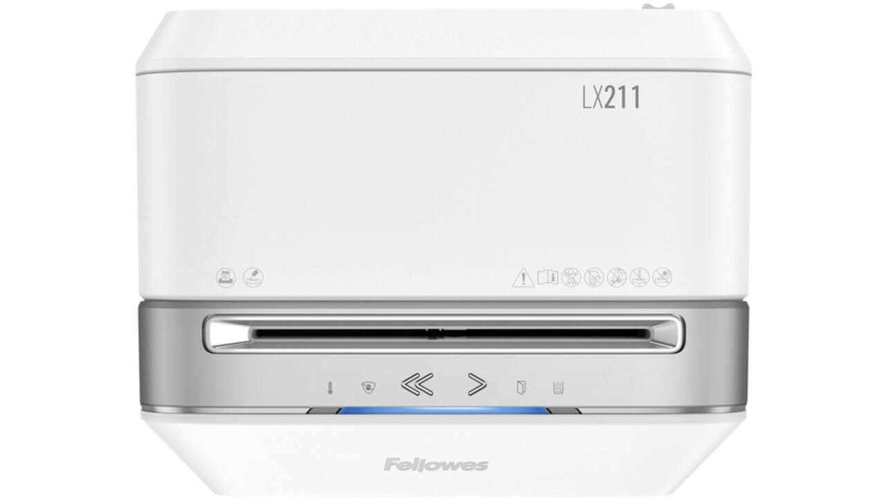 Papiervernietiger Fellowes Powershred LX211 snippers 2x12mm wit