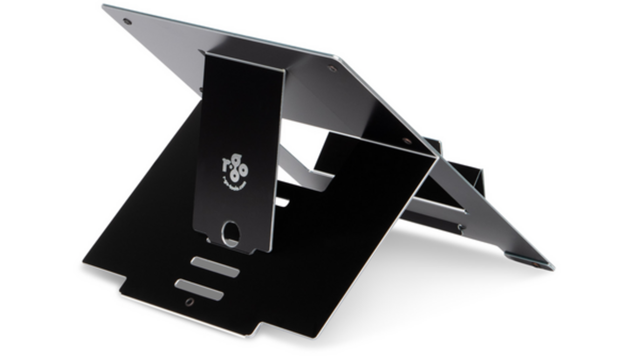 Laptopstandaard R-Go Riser Flexible