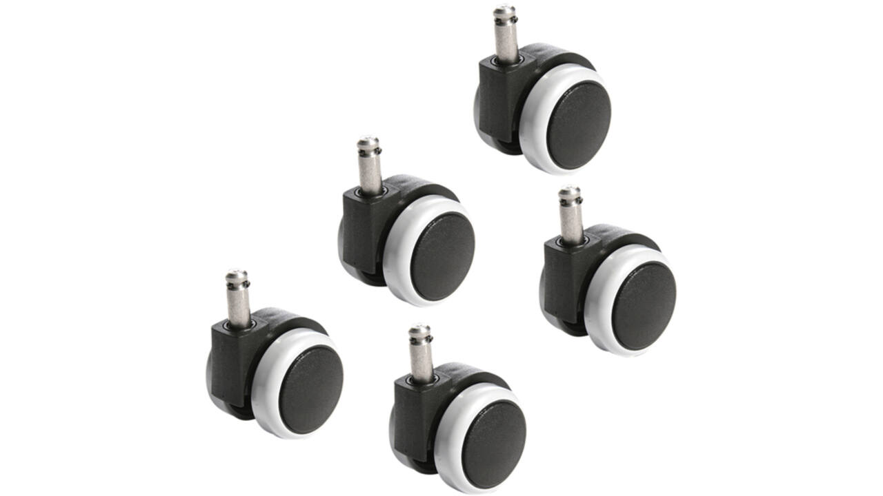 Bureaustoelwiel Topstar GAP tbv harde vloer 10mm 5stuks
