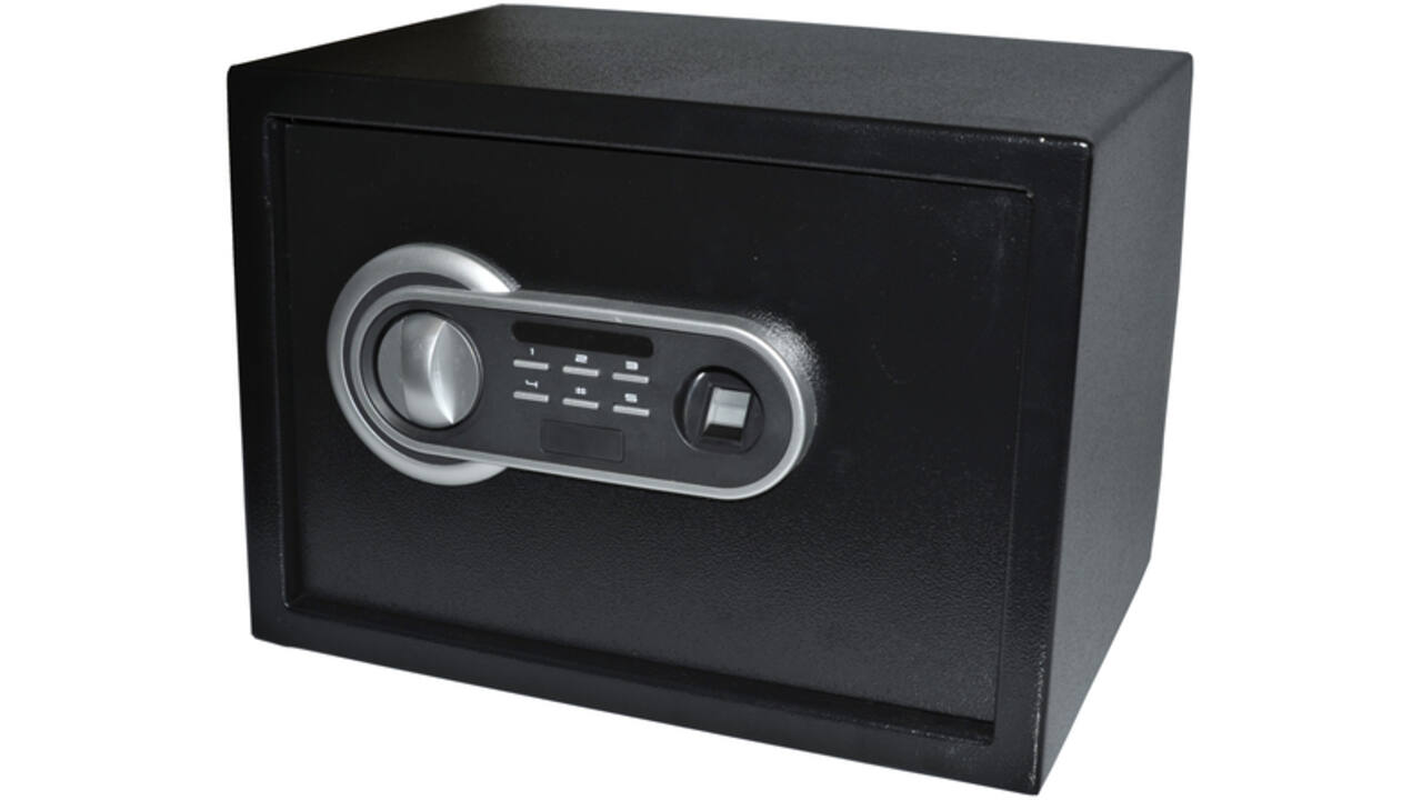 Kluis Pavo fingerprint elektronisch 350x250x250mm zwart