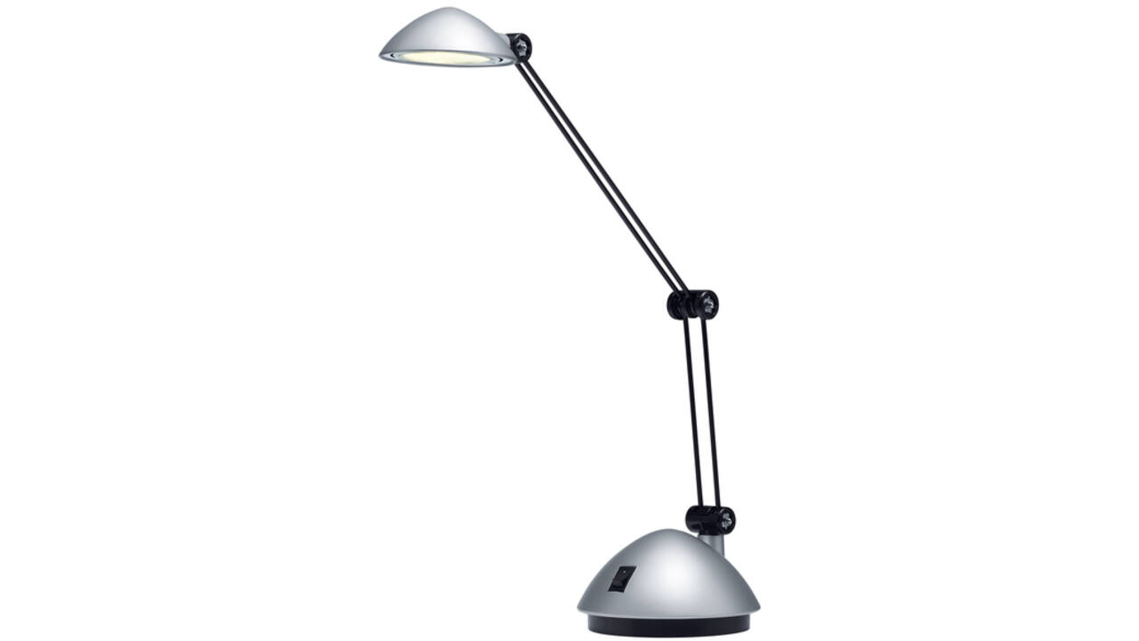 Bureaulamp Hansa led Space zilver
