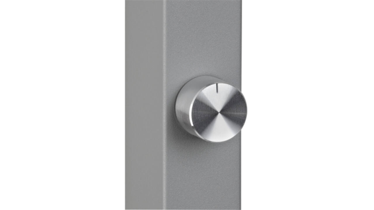 Vloerlamp MAUL Javal LED dimbaar hoog 195cm aluminium