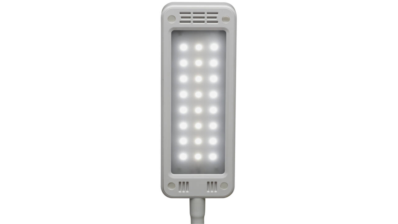 Bureaulamp MAUL Pearly LED voet dimbaar colour vario wit