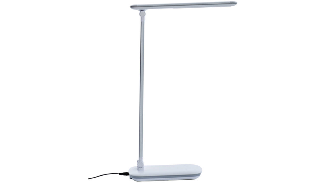 Bureaulamp MAUL Jazzy LED voet dimbaar + usbpoort wit