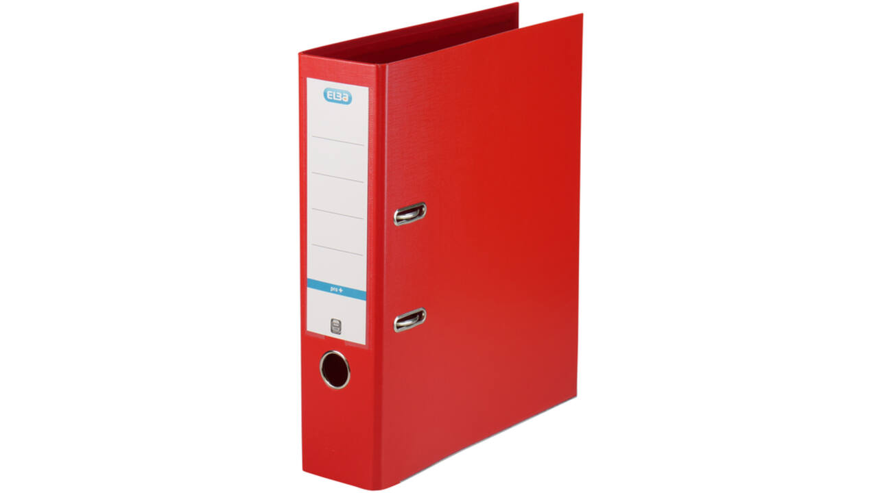 Ordner Elba Smart Pro+ A4 80mm PP rood