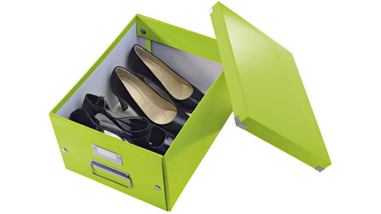 Opbergbox Leitz WOW Click & Store 281x200x370mm groen