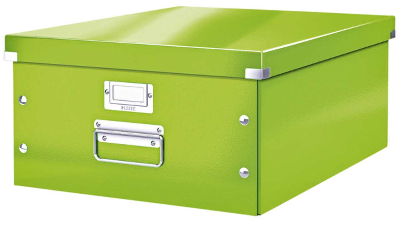 Opbergbox Leitz WOW Click & Store 369x200x482mm groen