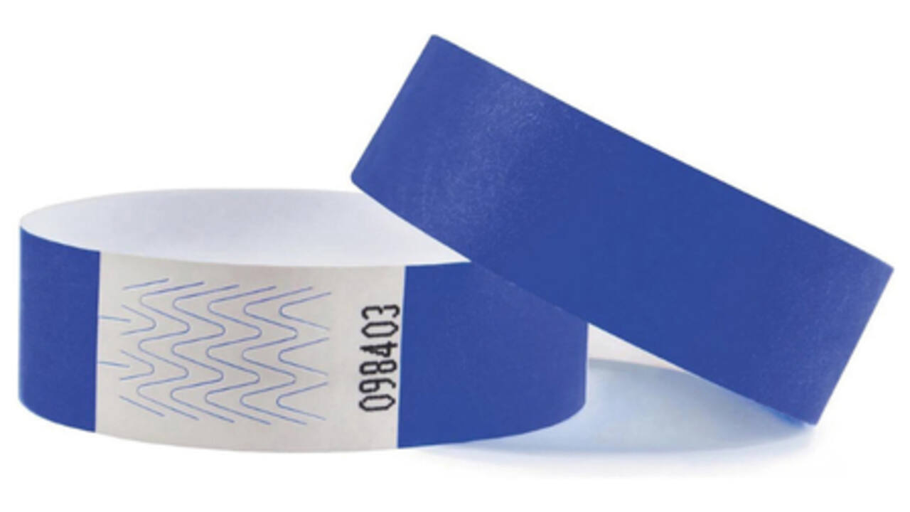 Polsband Combicraft Tyvek blauw
