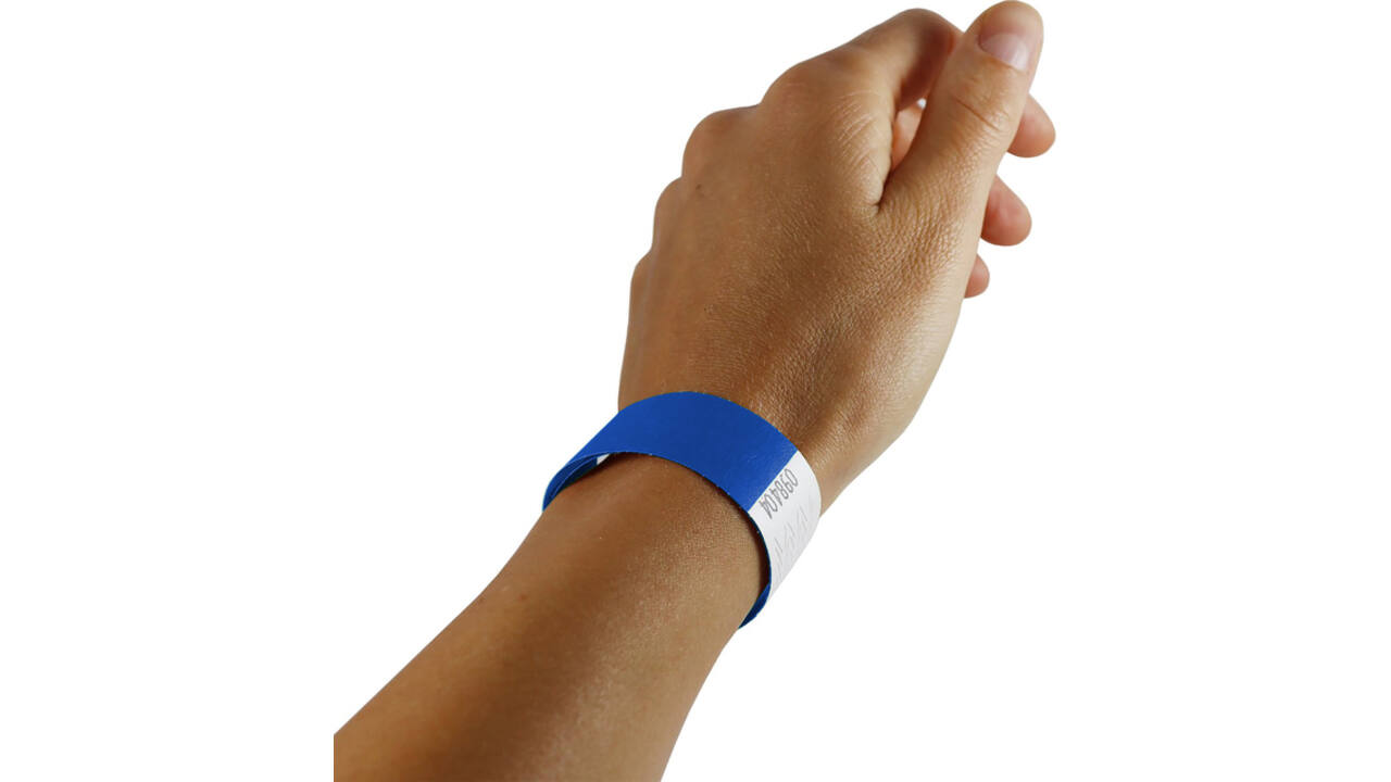 Polsband Combicraft Tyvek blauw