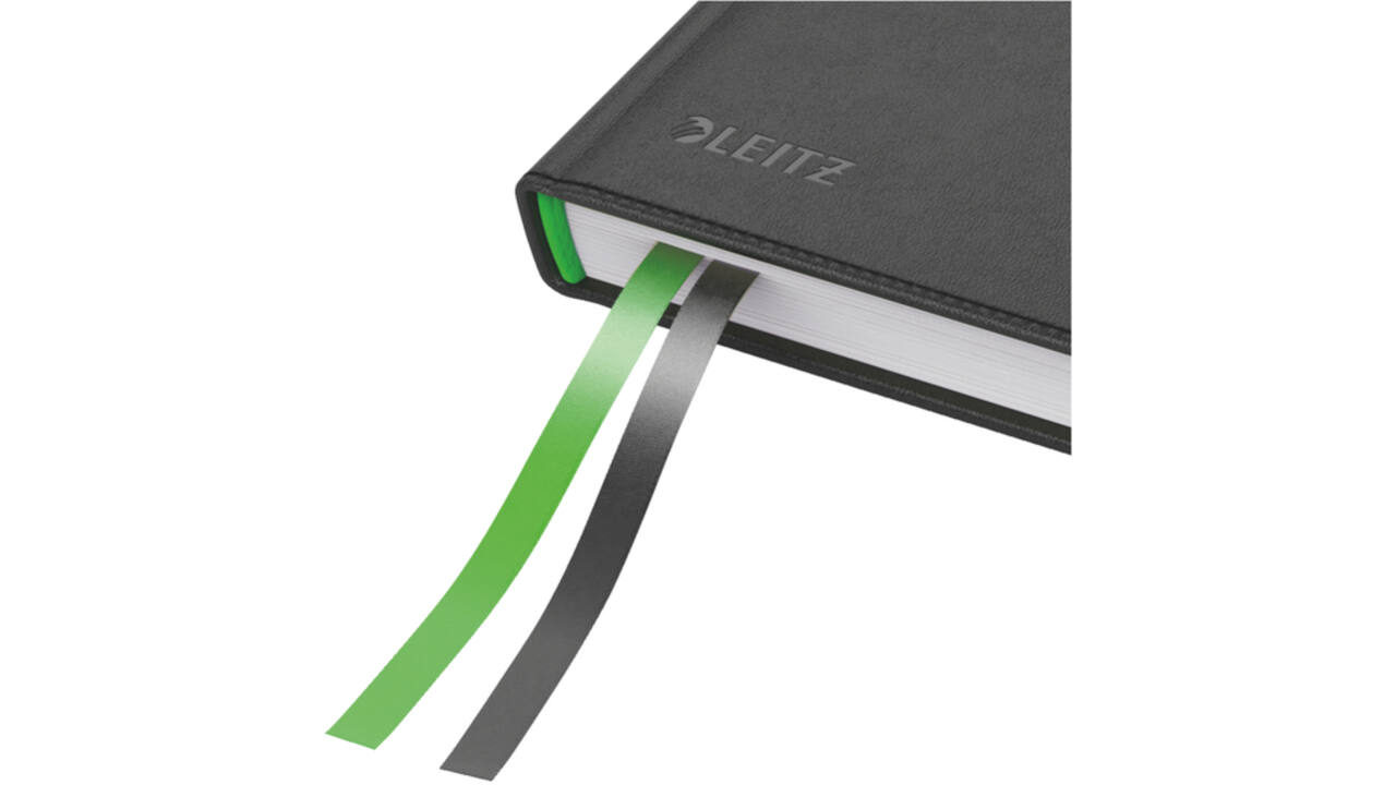 Notitieboek Leitz Complete A5 160blz 100gr lijn zwart
