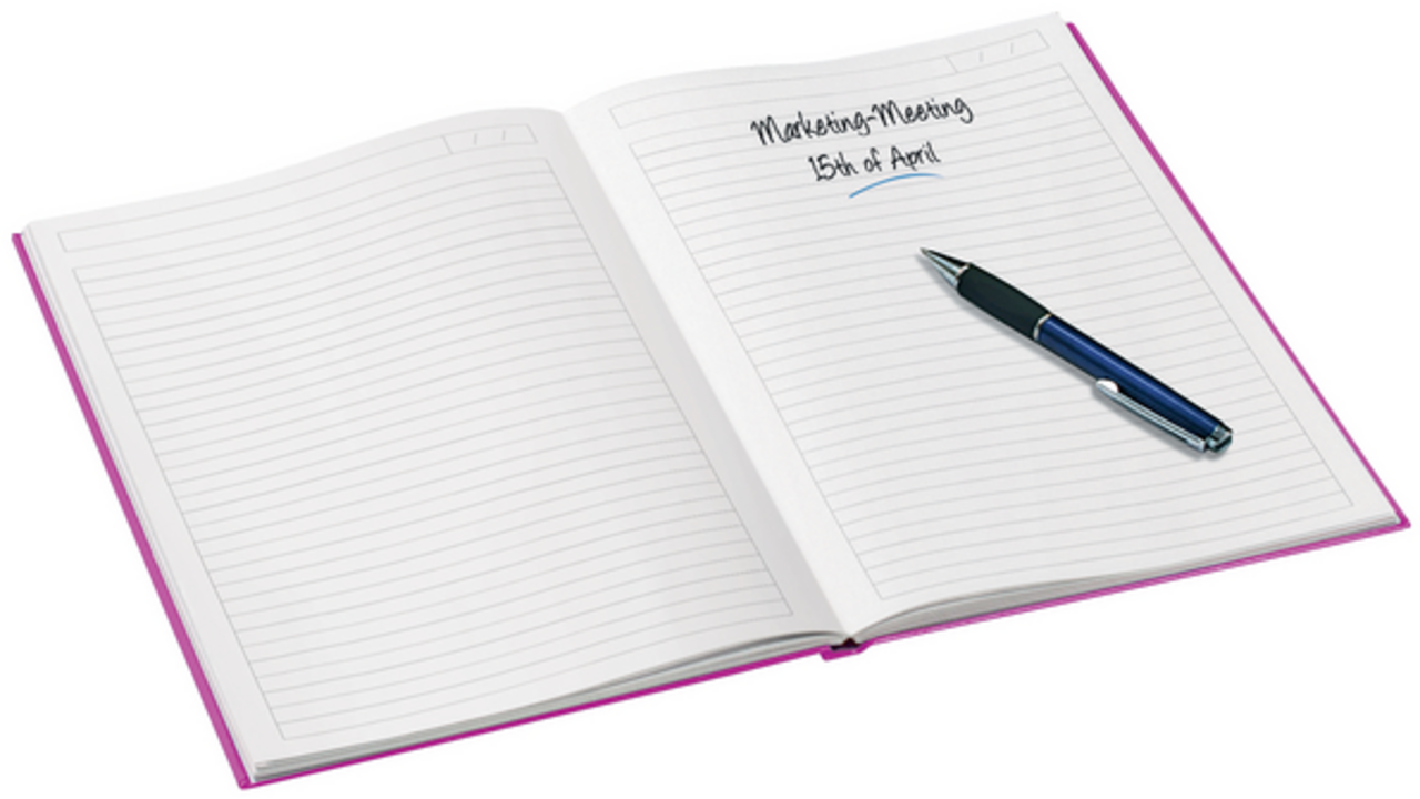 Notitieboek Leitz WOW A5 160blz 90gr lijn roze