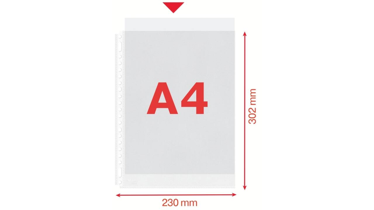 Showtas Esselte 0.08mm 21-gaats A4 mat 100 stuks