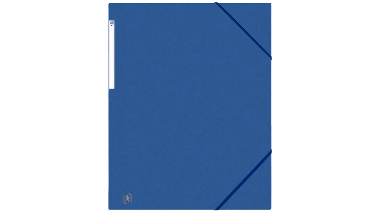 Elastomap Oxford Top File+ A3 3 kleppen 390gr blauw