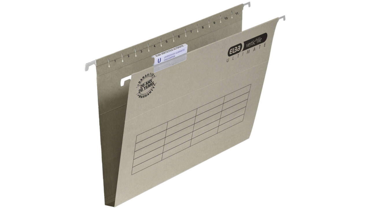 Hangmap Elba Verticfile Ultimate A4 30mm grijs