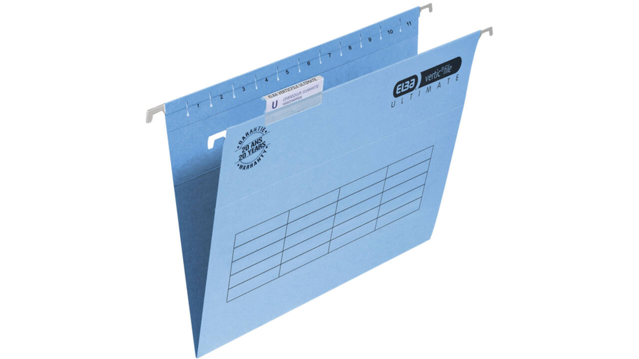 Hangmap Elba Verticfile Ultimate A4 V bodem blauw