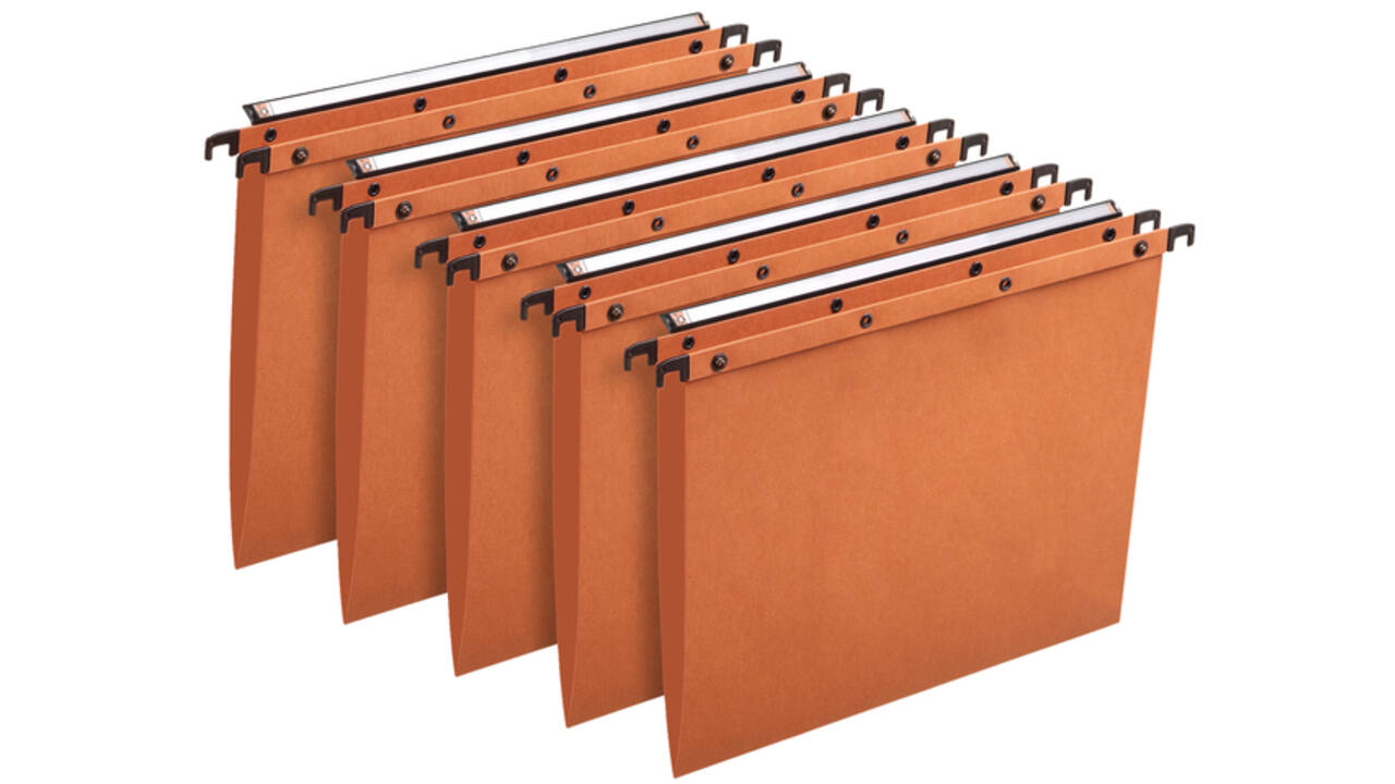 Hangmap Elba AZO Ultimate A4 V-bodem oranje
