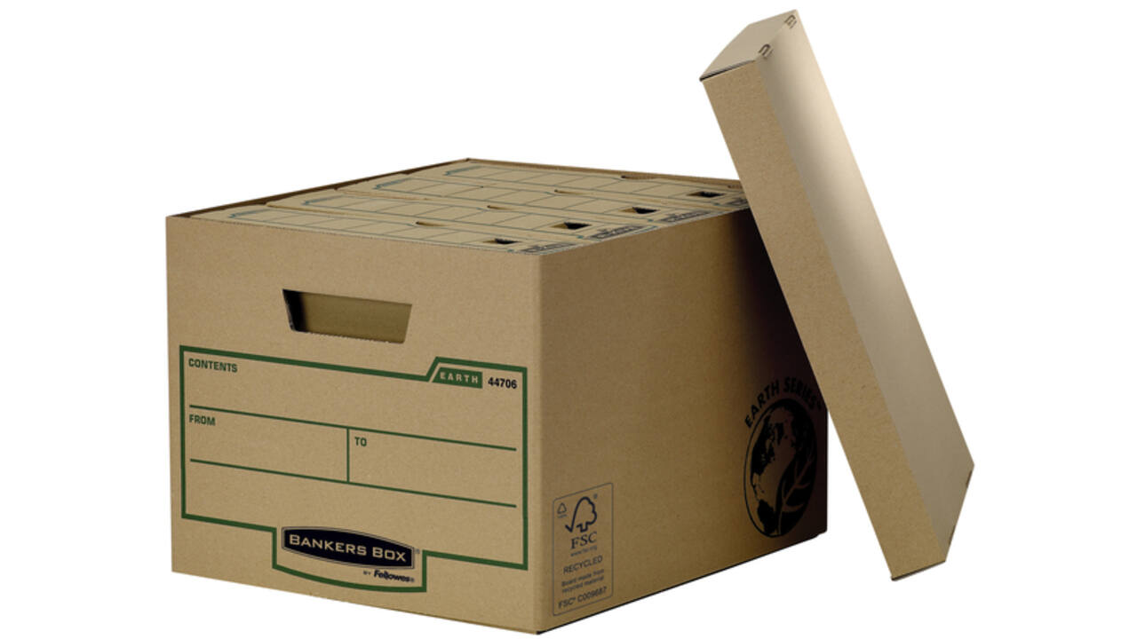 Archiefdoos Bankers Box Earth 270x335x391mm bruin