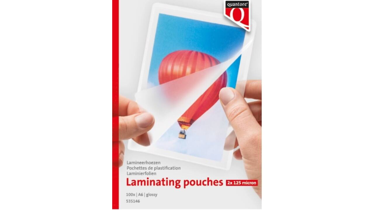 Lamineerhoes Quantore A6 2x125micron 100stuks