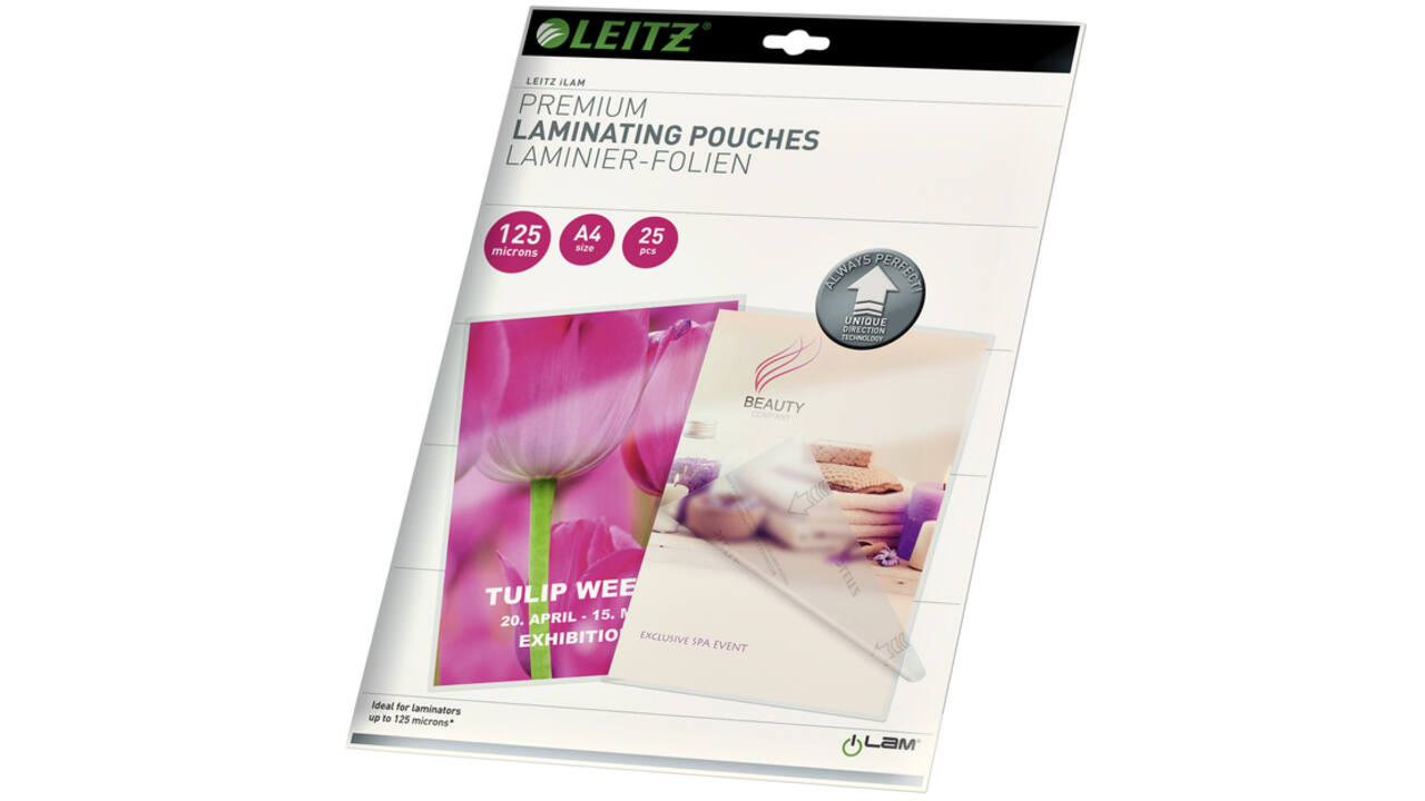 Lamineerhoes Leitz iLAM A4 2x125micron 25 stuks