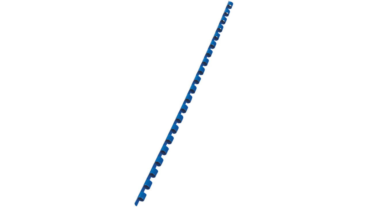 Bindrug GBC 6mm 21rings A4 blauw 100 stuks