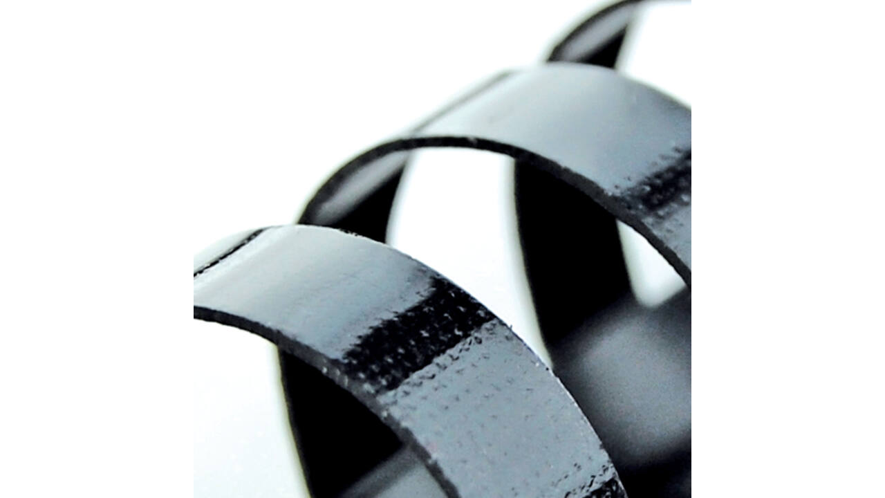 Bindrug GBC 25mm 21rings A4 zwart 50stuks