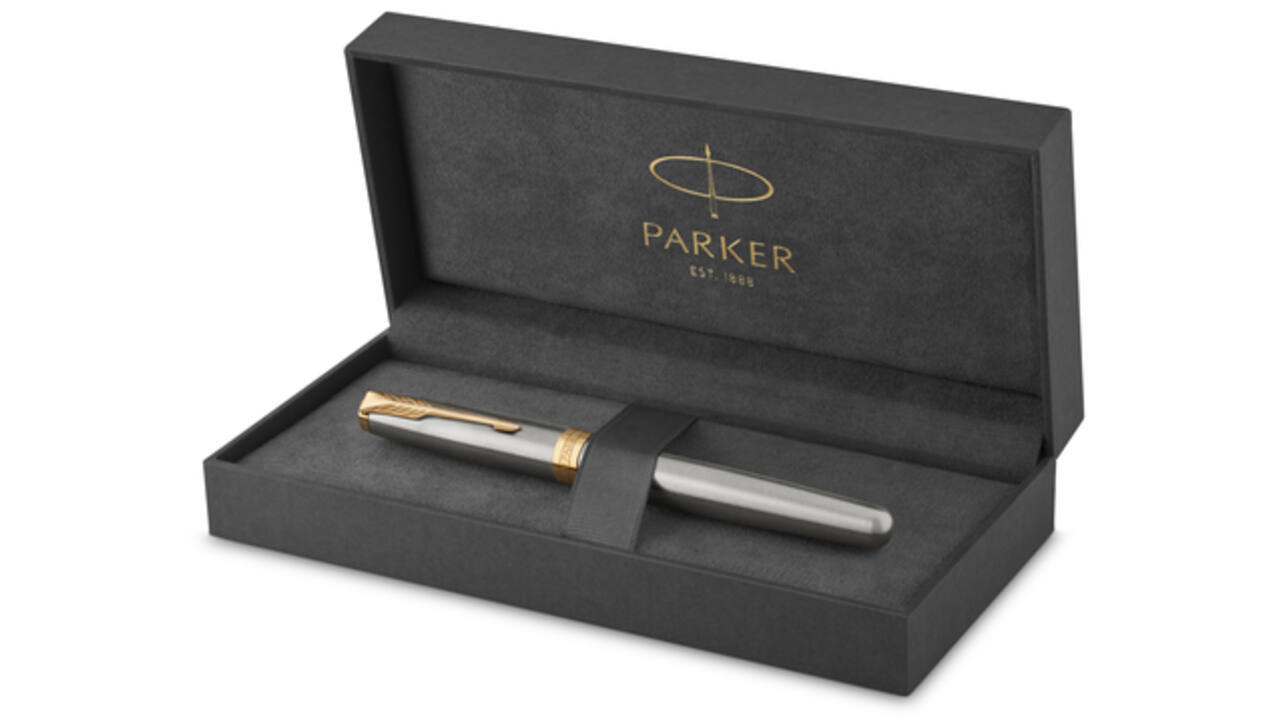 Vulpen Parker Sonnet stainless steel GT medium