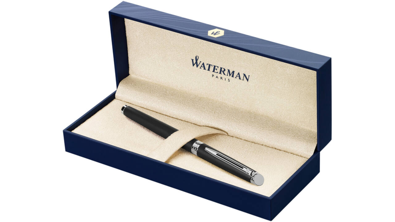 Vulpen Waterman Hémisphère matt black CT fijn