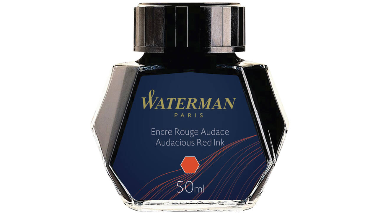 Vulpeninkt Waterman 50ml standaard rood