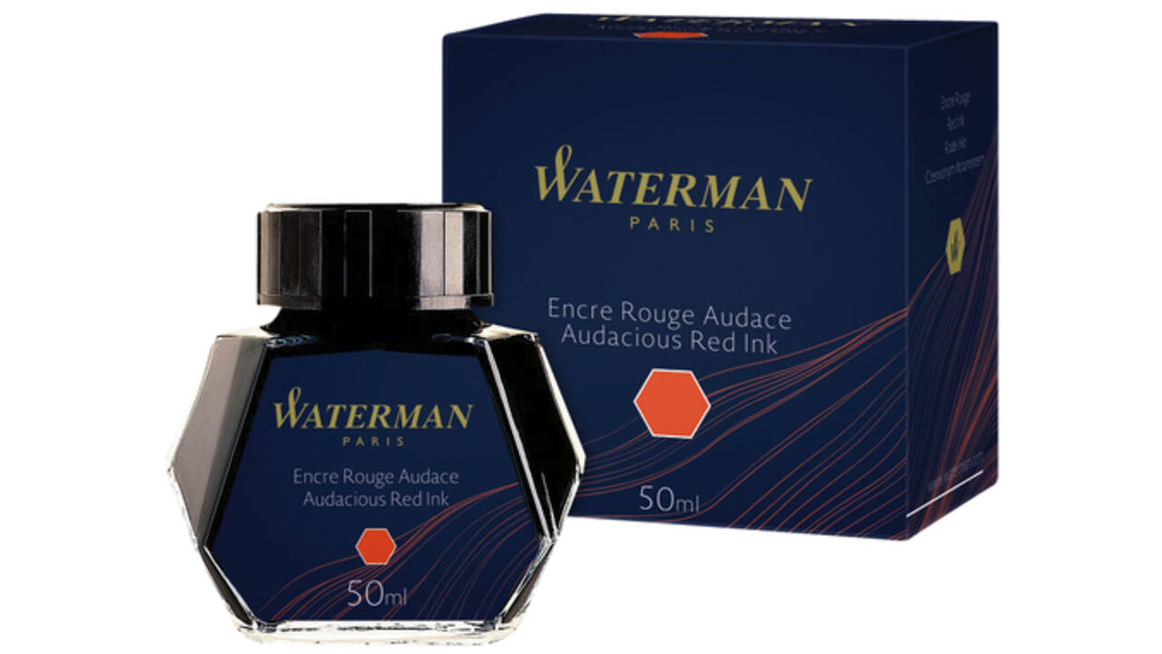 Vulpeninkt Waterman 50ml standaard rood